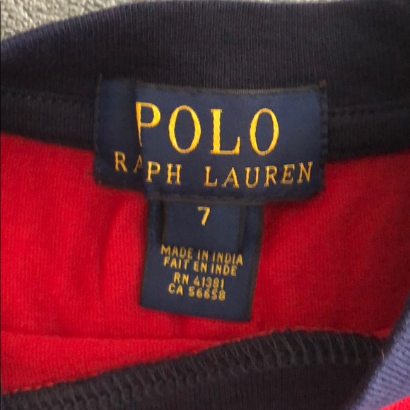 Polo Ralph Lauren size 7 Boys t-shirt. - Picture 4 of 4